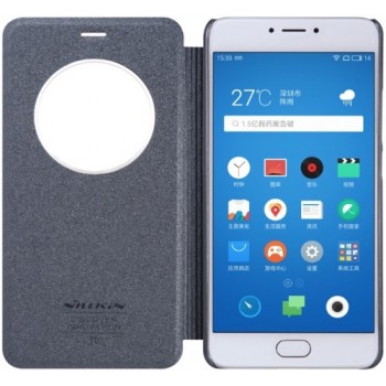 Meizu M3 Note dėklas tamsiai pilkas "Nillkin" Sparkle